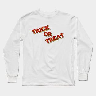 vintage halloween day saying Long Sleeve T-Shirt